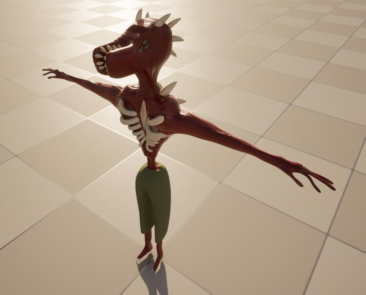 Character Model made in from Maya and Substance Painter Character Model made in from Maya and Substance Painter
